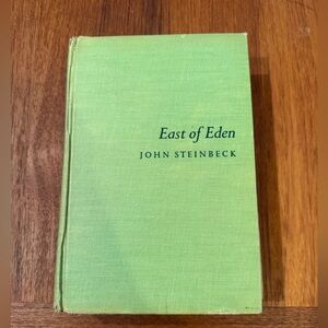First edition East of Eden by John Steinbeck Hardcover, bite inclusion